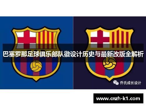 巴塞罗那足球俱乐部队徽设计历史与最新改版全解析