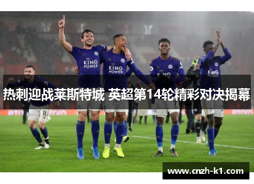 热刺迎战莱斯特城 英超第14轮精彩对决揭幕